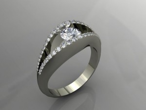 jewellery ring 3D Baskı Modeli