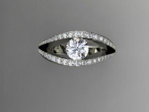 jewellery ring 3D Baskı Modeli