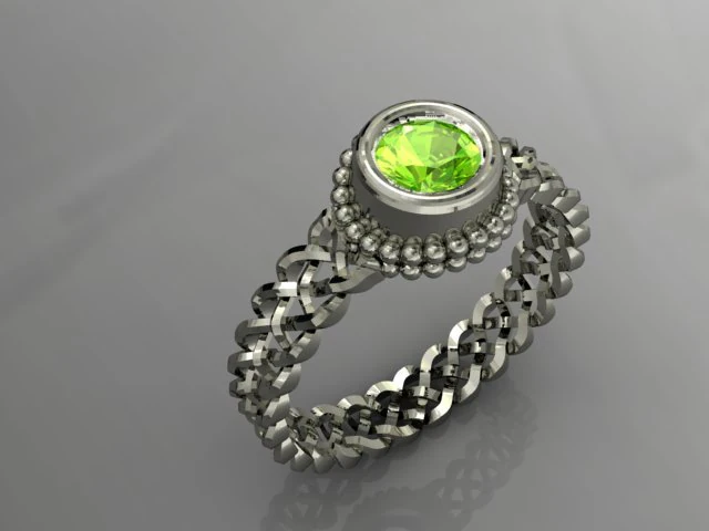 jewellery ring 3D Print Model .c4d .max .obj .3ds .fbx .stl .blend 