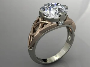 jewellery ring 3D Baskı Modeli