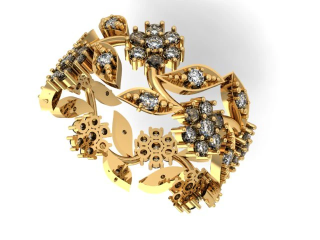 jewellery ring 3D Print Model .c4d .max .obj .3ds .fbx .stl .blend