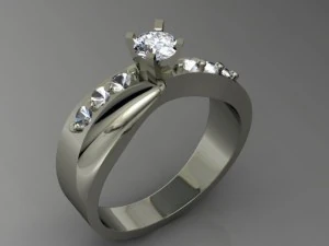 bague &agrave; bijoux Modèles 3D en vedette