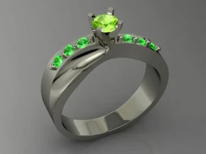 bague &agrave; bijoux Modèles 3D en vedette