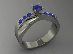 bague &agrave; bijoux Modèles 3D en vedette