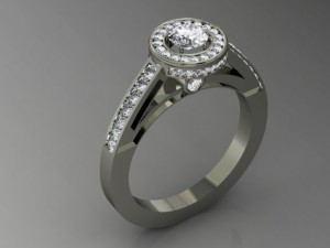 jewellery ring 3D 打印模型