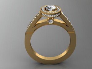 jewellery ring 3D 打印模型