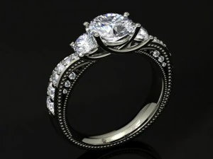 jewellery ring 3D Print Model