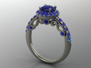 jewellery ring 3D Print Model