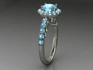 jewellery ring 3D Print Model