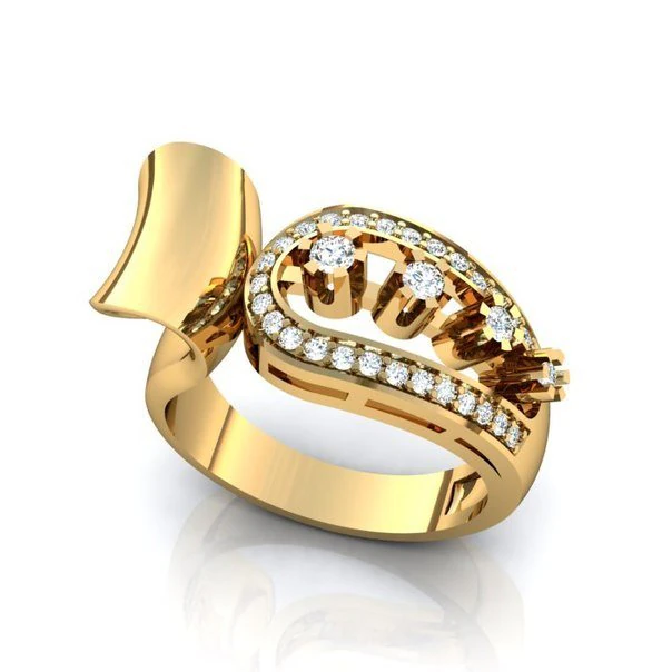 jewellery ring 3D Print Model .c4d .max .obj .3ds .fbx .stl .blend 