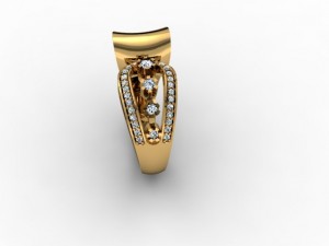 jewellery ring Model Cetak 3D