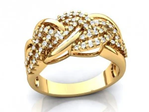 anel de joalheria Modelo de Impressão 3D