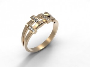 jewellery ring 3Dプリントモデル