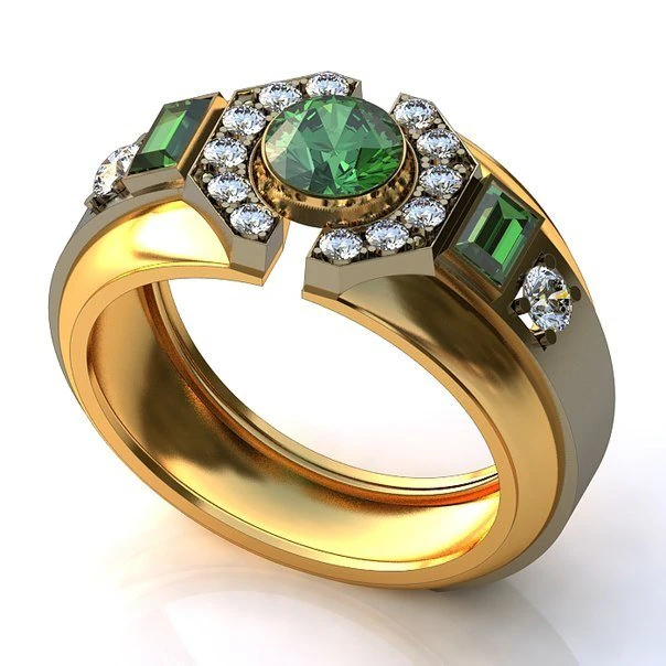 jewellery ring man 3D Print Model .c4d .max .obj .3ds .fbx .stl .blend 