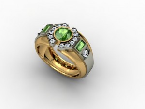 jewellery ring man Model do druku 3D