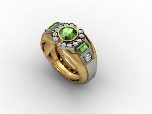 jewellery ring man Model do druku 3D