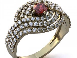 jewellery ring 3D Print Model
