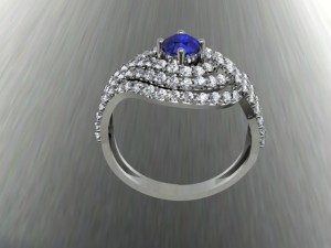 jewellery ring 3D 打印模型