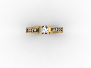 jewellery ring Modello di stampa 3D