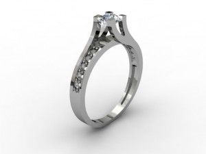 jewellery ring Modello di stampa 3D
