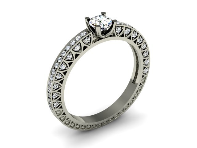 jewellery ring 3D Print Model .c4d .max .obj .3ds .fbx .stl .blend 