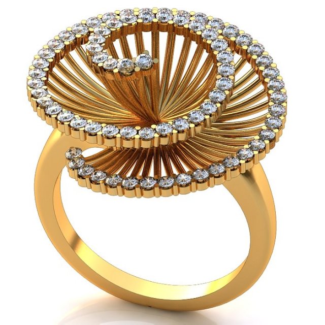 jewellery ring 3D Принт Модель .c4d .max .obj .3ds .fbx .stl .blend 