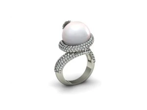 jewellery ring like snake 3D Print Model