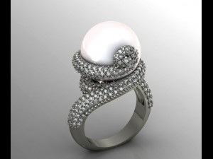 jewellery ring like snake Modello di stampa 3D