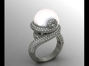 jewellery ring like snake 3D Print Model