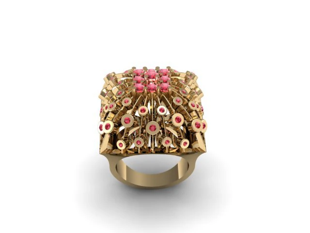 jewellery ring 3D Print Model .c4d .max .obj .3ds .fbx .stl .blend 