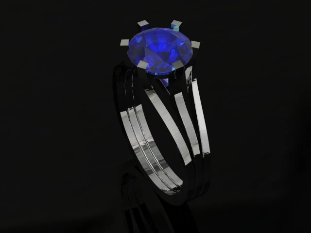 jewellery ring 3D Print Model .c4d .max .obj .3ds .fbx .stl .blend 