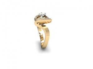 jewellery ring 3D-printmodel