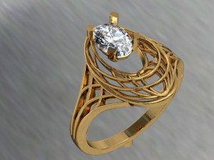 jewellery ring 3D Print Model