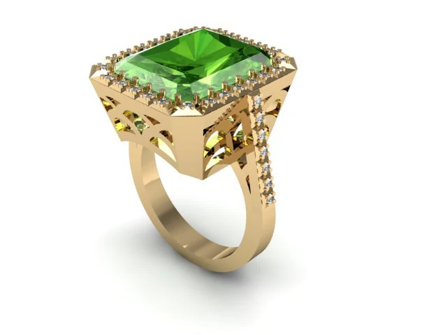 jewellery ring 3D Print Model .c4d .max .obj .3ds .fbx .stl .blend 