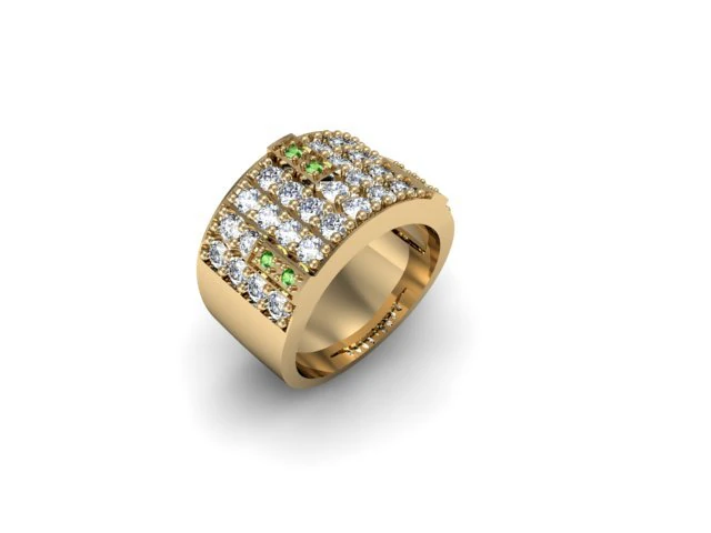 jewellery ring 3D Print Model .c4d .max .obj .3ds .fbx .stl .blend 