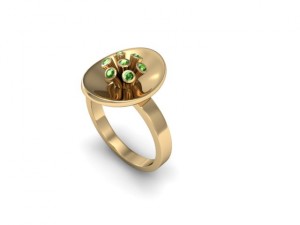 jewellery ring 3D-Druckmodell