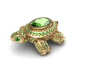 turtle jewelry 3D Print Model