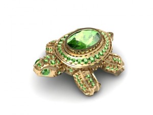 turtle jewelry 3D Print Model