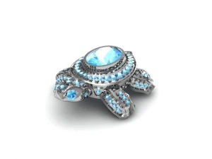 turtle jewelry 3D Print Model