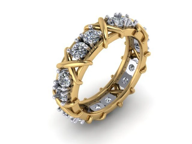 jewellery ring 3D Print Model .c4d .max .obj .3ds .fbx .stl .blend