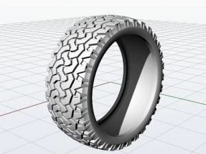 шина ювелірного кільця 3D Принт Модель