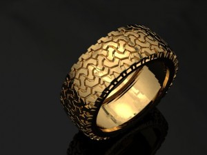 jewellery ring tire 3D प्रिंट मॉडल