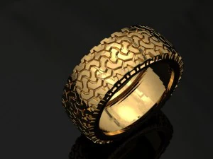 jewellery ring tire 3D Print Model
