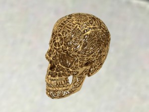 skull 3D Print Model