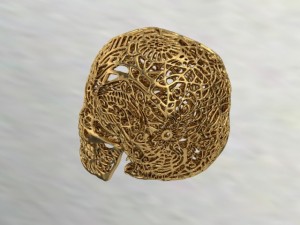 skull Model do druku 3D