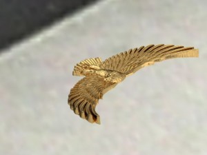 eagle Modello di stampa 3D