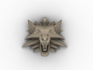 wolf head 3D Принт Модель