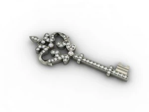 key pendant 3D Print Model