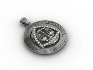 horoscope sign scales 3D Print Model