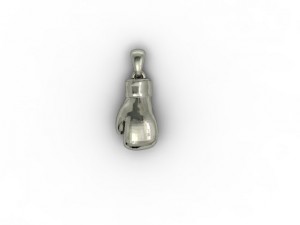 boxing glove pendant 3D Print Model